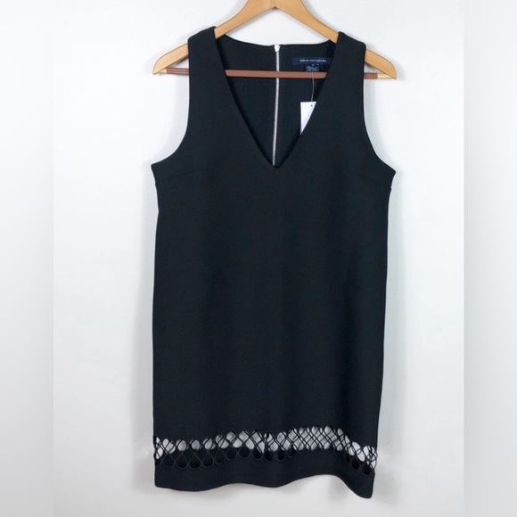 NWT French Connection CLARA SCUBA Dress - Picture 2 of 5